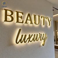 Enseigne personnalisée 3D avec logo d'entreprise, conception gratuite, enseigne lumineuse rétroéclairée à LED pour magasin, boutique, marque, panneau publicitaire