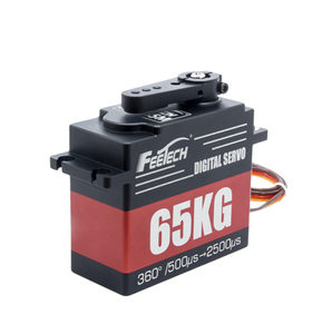 7.4V 65KG 0-<span class=keywords><strong>360</strong></span> derajat gigi BAJA rotasi cangkang logam <span class=keywords><strong>Servo</strong></span> Digital untuk 1/8 RC balap kendaraan Off-road BAJA kereta mobil pintar - Product Image 3