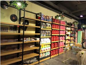 Gỗ Siêu Thị Kệ Hiển Thị Bán Lẻ Hiển Thị Đứng Bán Nóng Cho Thuận Tiện Cửa Hàng Kệ - Product Image 4