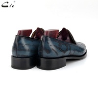 Chaussures en cuir pour hommes Cie L308 de haute qualité, fabriquées à la main, avec lettres découpées au laser et coutures Blake.