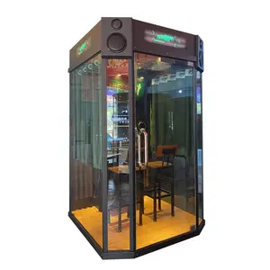 Máquina de Jukebox para sala de música, dispositivo para cantar, a prueba de sonido, con Rockolas, Jukebox, Bt