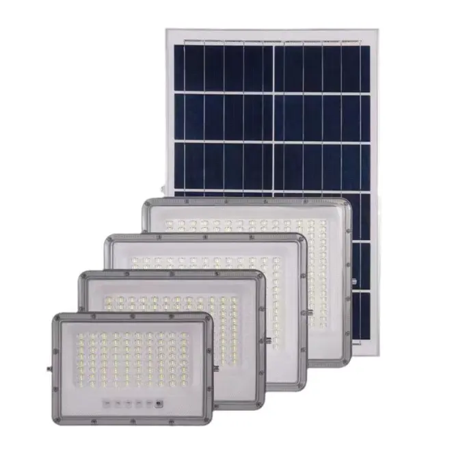 Factory Price Project Aluminium 200w 300w 400w 500W 1000w Ip65 Solar Flood Lamp Outdoor Wall Light Led Solar Flood Light