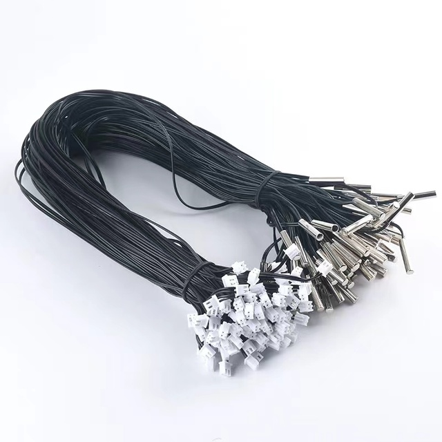1m 2m 3m Stainless Steel Probe 3950k 3k 10k Ntc Sensor Temperature Thermistor