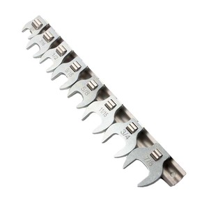 Open End Wrench Set 3/8 In Single End Hex Imperial High Carbon Steel Industrial Grade Ratcheting Quick Release L Shaped - Product Image 2