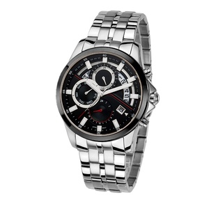 Nuevo Reloj de Pulsera Deportivo de Lujo para Hombre, Doble Zona Horaria, 42MM, Acero Inoxidable, Movimiento <span class=keywords><strong>Citizen</strong></span>, Cronógrafo, Diseño Moneda Antigua - Product Image 3
