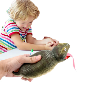 Juguete de Serpiente de Goma Realista con Lengua Retráctil y Sonido, Juguete Interactivo para Niños de 5 a 7 Años - Product Image 5