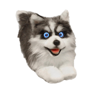 Voi <span class=keywords><strong>Robot</strong></span> metadog Husky mọi lứa tuổi tương tác <span class=keywords><strong>Robot</strong></span> Chó Đồng hành lệnh bằng giọng nói nhịp tim hoạt hình thú nhồi bông đồ chơi - Product Image 1