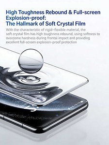 Protector de Pantalla de Privacidad 3D con Curvatura Térmica Benks, Película de Vidrio Templado Anti-Espía con Cobertura Total para Huawei Mate X5 X3 - Product Image 5