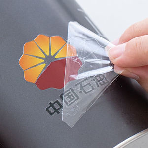 Etiquetas Adhesivas Personalizadas de Fábrica con Logotipo de Empresa, Etiquetas de Cristal para Embalaje, Transferencia de Vinilo, Etiquetas Troqueladas - Product Image 4