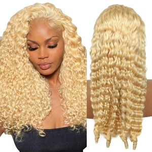 Lot de cheveux humains bouclés 613 de 26 pouces de qualité supérieure pour salon, mode capillaire, beauté et usage quotidien, disponible au meilleur prix - Product Image 2