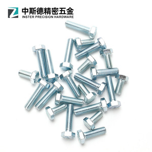 Vis à tête hexagonale du Moyen-Orient M5 M6 M8 M10 M12 M14 M16 M20 Grade 8.8 Zinguées Norme GB5783 - Product Image 3