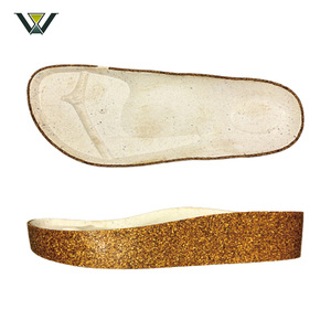DK Suela Prix usine <span class=keywords><strong>Semelle</strong></span> en liège pour sabots et sandales, <span class=keywords><strong>rehaussante</strong></span>, écologique et recyclable, avec <span class=keywords><strong>semelle</strong></span> intermédiaire en bois de santal - Product Image 1