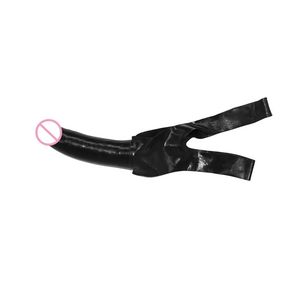 Máscara de Látex Ergonómica con Diseño de <span class=keywords><strong>Dildo</strong></span> y Correa de Barbilla Segura, Arnés de Bondage, Juguetes Sexuales para Adultos, Diversión en Pareja - Product Image 5