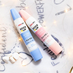 Deli Stick Up Craft Glue 35ml Double-ended Controllable Student Art Liquid Glue 24pcs Pack - Product Image 3