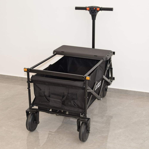 ビーチワゴン電動電動釣りカート電動キャンプ用ワゴンシート付きCarrito Playero Wlectrico Carro De Playa - Product Image 1