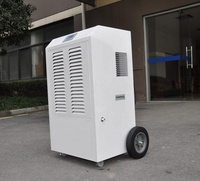 Pengering udara portabel, Dehumidifier Refrigerant R410a komersial industri pengering udara 158L Per hari