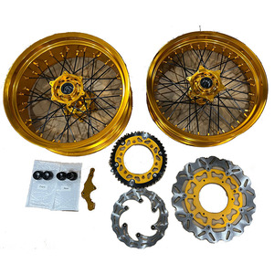 Gold Fit 2018 YZ/YZF125/250/450 16/17 Juego de ruedas Superbike <span class=keywords><strong>Supermotard</strong></span> Ruedas de motocicleta - Product Image 1