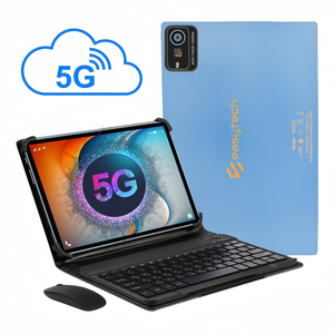 10.1-Inch MTK Octa Core Android 14 16GB 1TB 2SIM 4G Calling 2-in-1 Tablet with Keyboard Mouse & Pen for Entertainment - Product Image 1