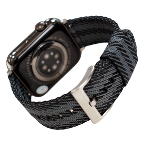 Correa de <span class=keywords><strong>Reloj</strong></span> Jettda Charm de 20 mm y 22 mm, Color Personalizado Disponible, Nueva Correa de Nailon con Patrón de Sarga Tejida - Product Image 6