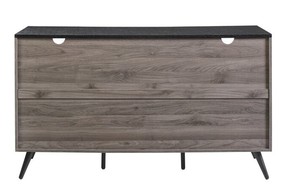 Brumit 59 ''ตู้ไม้เฟอร์นิเจอร์โลหะสำหรับห้องรับประทานอาหารห้องนั่งเล่น - Product Image 5