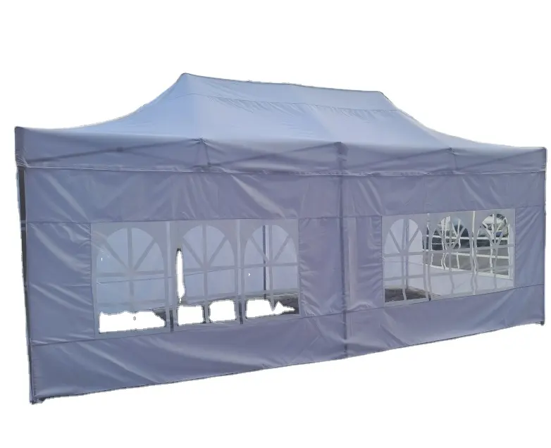 Tuoye Custom Big Outdoor Branded Commercial Trade Show Folding Big Tent Popup Gazebo 10x10 3x6 10x20 10 X 20 Canopy Tent