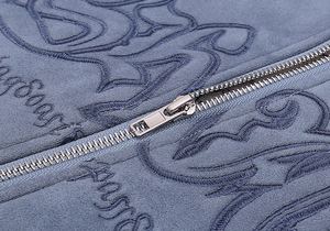 Mùa Đông Chất Lượng Cao 100% Cotton Thời Trang Thư Thêu Lông Cừu Lót Áo Cho Nam Giới Hợp Thời Trang Thương Hiệu Giản Dị Đội Mũ Trùm đầu Áo - Product Image 5