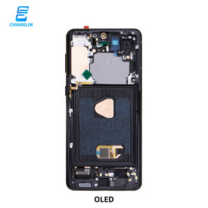 삼성 S21+ S21 플러스 프레임 휴대폰 디스플레이 LCD 터치 스크린 디지타이저 판탈라 파라 OLED 갤럭시 도매 고품질 - Product Image 3