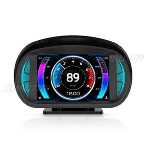 Affichage HUD OBD2 P2 pour voiture avec inclinomètre, compteur de vitesse GPS, compte-tours et ordinateur de bord - Product Image 2