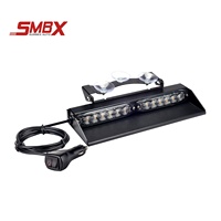 Lumière de visière LED haute intensité, 36W 12 LED 19 motifs, câble de 3M pour camion minier, véhicule de service