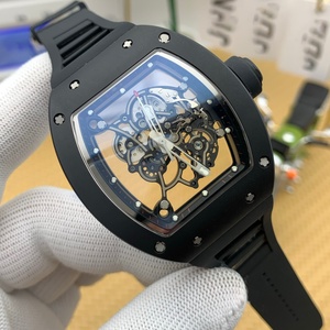 Luxury Black Ceramic <b>Skeleton</b> <b>Watch</b> Men Ultra Thin Sapphire Crystal <b>Automatic</b> Sport Wristwatch - Product Image 2