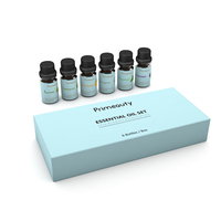 Humidificateur Massage Ensemble de soins de la peau Fournisseur Organique Private Label 100% Pure Aromathérapie Kit d'huiles essentielles