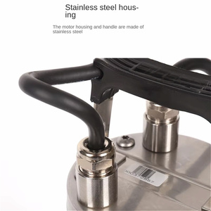 Pompe submersible pour eaux usées FEKA VS 1200 MA en acier inoxydable, importée d'Italie, 1,2 kW, pompe septique, monophasée, pompe OEM - Product Image 5
