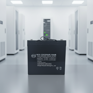 Batería al por Mayor de 12V GEL12V 55AH, Batería de Plomo-Ácido VRLA, Batería de Almacenamiento de Energía UPS - Product Image 1