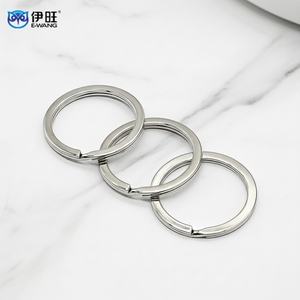 Anneaux porte-clés en acier inoxydable, résistants à la rouille, robustes, pour clés de voiture, DogTags, plongée - Product Image 1