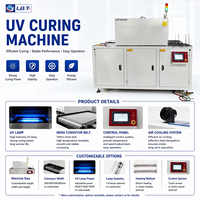 Machine de séchage UV, four de séchage à convoyeur UV pour le traitement de surface des PCB, des plastiques, des encres et des résines