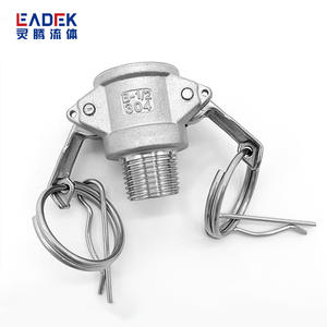 Raccord rapide en acier inoxydable 304/316, type B, raccord rapide pour la lutte contre l'incendie, connecteur femelle mâle, buse de tuyau d'eau, raccord rapide - Product Image 4