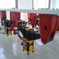 American Market TRA2727 TRA2726 Pièces de suspension d'essieu à ressort à lames de 75mm Suspension de remorque de camion