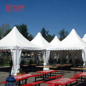 เต็นท์ทรงเจดีย์ขนาด 3*3 4*4 5*5 6*6 7*7 8*8 9*9 10*10 สำหรับงานเทศกาลอาหาร - Product Image 1