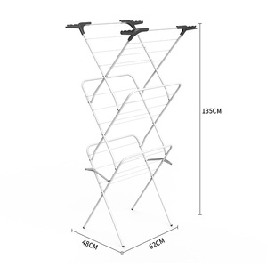 Tendedero <span class=keywords><strong>de</strong></span> ropa, tendedero colgante <span class=keywords><strong>de</strong></span> 3 niveles <span class=keywords><strong>de</strong></span> 15M, para lavandería, oferta - Product Image 2