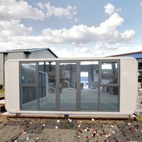 Moderne Populaire Détachable Préfabriqué Apple Cabin Container House Sleeping Luxury 40ft Ready for Hotel Inutilisé Land Parks