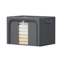 Boîtes de rangement carrées en tissu épais de grande capacité, organisateur de couettes pliable pour le rangement de la garde-robe domestique, rangement pratique