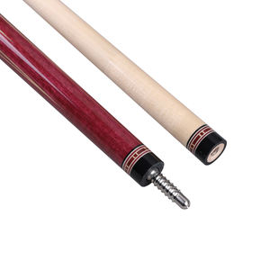 Haute qualité 58 pouces à la main motif de sculpture érable billard bâton noir huit billard - Product Image 5