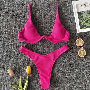 Chất lượng cao và giá cả tốt nhất phụ nữ áo tắm Bale phù hợp với vài đồ bơi Bikinis kiện, tùy chỉnh Crochet Bikini để bán - Product Image 2