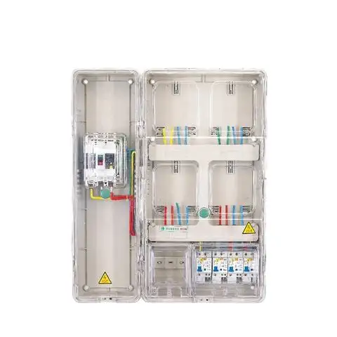 Contenitore per controllo materiale materiale Naten ABS/scatola per contatori elettrici/scatola di distribuzione p43 pannello misuratori Box