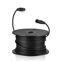 StagePro Cable XLR de 20 metros, cable de micrófono XLR balanceado profesional macho a hembra