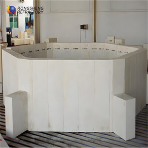 Lò thủy tinh sử dụng electrocast Zircon Zirconium Corundum gạch nung chảy đúc azs gạch chịu lửa - Product Image 6