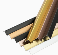 Moulures en alliage d'aluminium brossé, étanches, pour la décoration intérieure contemporaine, usage commercial et domestique