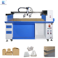 Machine à coller automatique électrique pour chaussures en cuir, chaussures à poignée en papier, semelles en cuir, petites boîtes et couvertures de livres en acrylique
