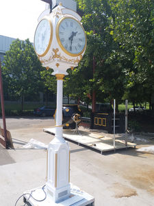 Orologio da Giardino Decorativo di Alta Qualità, Stile Urbano, Paesaggio Architettonico, Telaio in Acciaio Inox 304, Orologio a Torre GPS <span class=keywords><strong>Verde</strong></span> 3m - Product Image 4