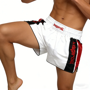 Pantalones Cortos de Muay Thai Yokkao con Estampado Personalizado - Pantalones Cortos de Muay Thai de Primera Calidad con <span class=keywords><strong>Escritura</strong></span> <span class=keywords><strong>Tailandesa</strong></span> - Product Image 2